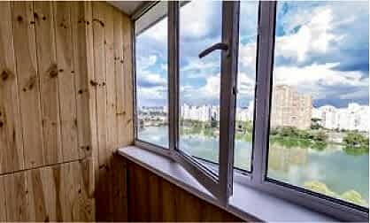 Отделка балконов и лоджий