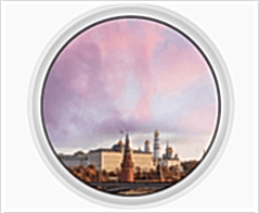 Глухое круглое окно