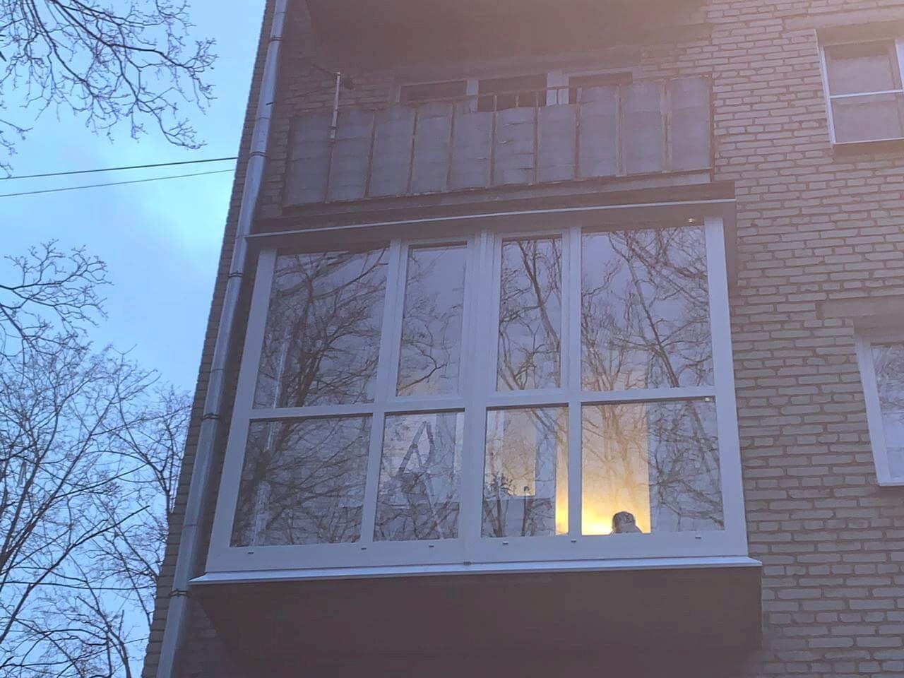 Остекление балкона от пола до потолка
