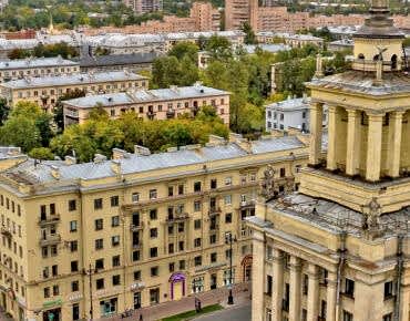 Отделка балкона Сталинка